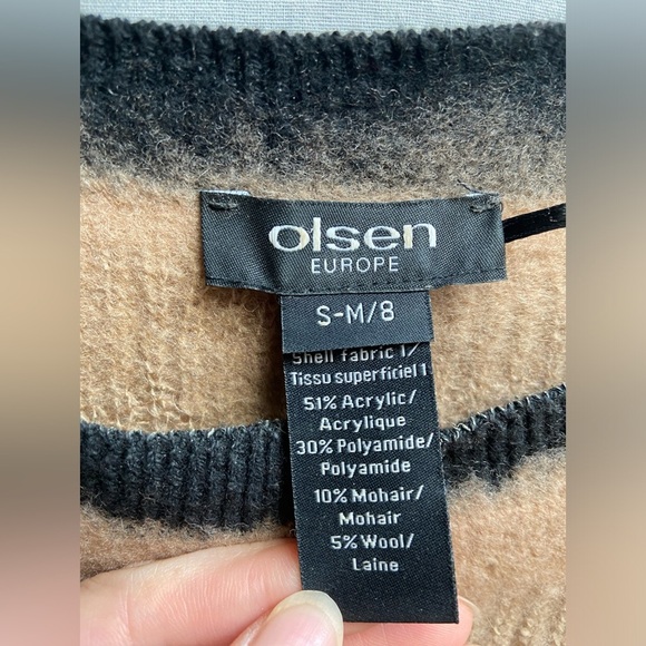 Tan Crew Neck Sweater - Picture 8 of 12